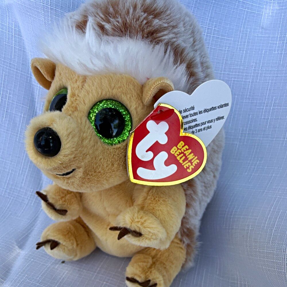 Ty Bumper Hedgehog Plush Beanie Boos Beanie Bellies (Jul 29)